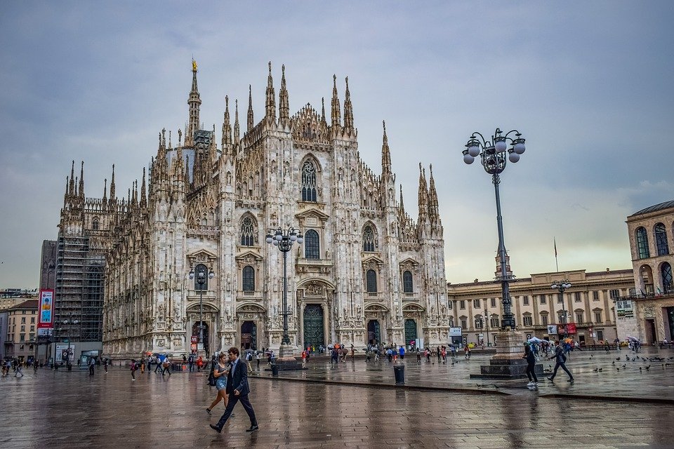 Italy, Milano, Duomo Square, Architecture, Church