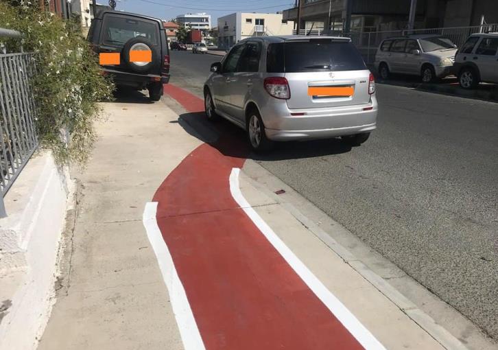 Limassol: Municipality to investigate cycle lane bungle (photos)