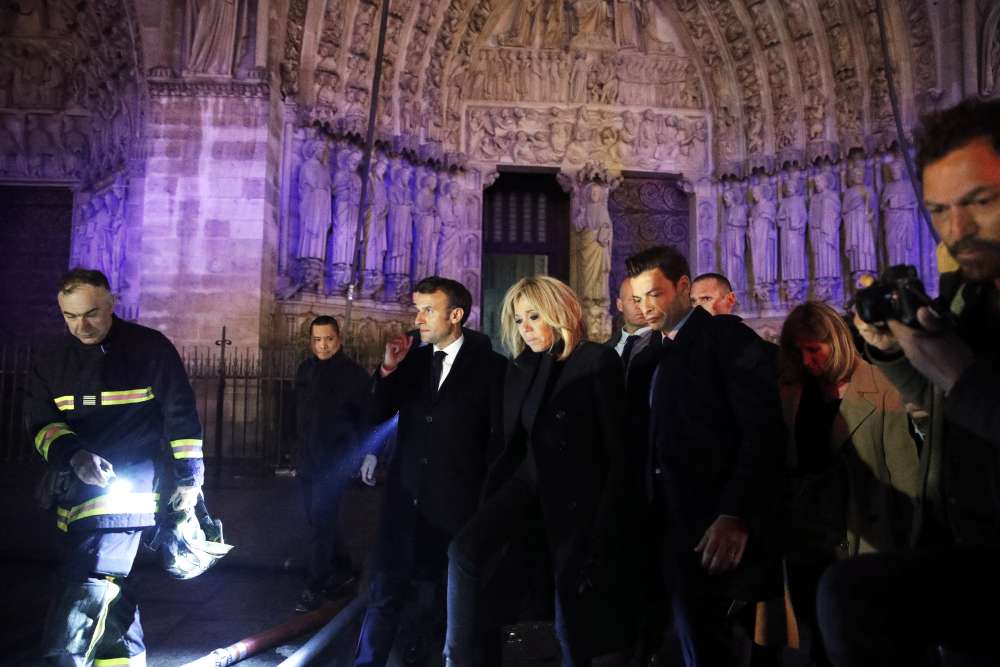Fire guts Notre-Dame Cathedral in Paris; Macron pledges to rebuild