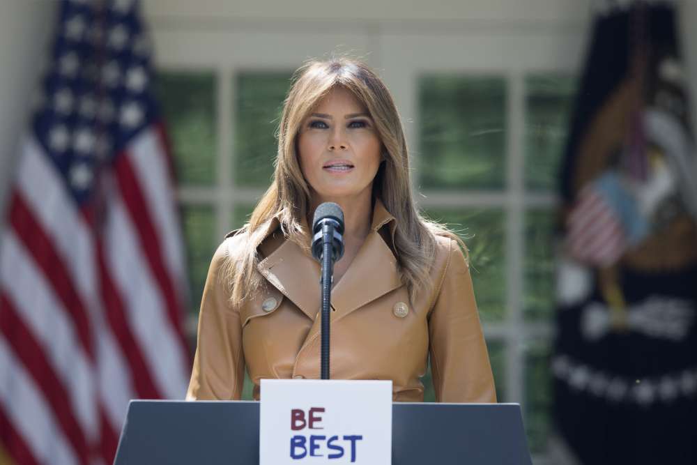 First lady Melania Trump visits detained immigrant children
