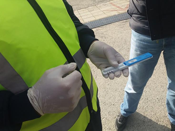 One in three drivers tested positive in drugs test