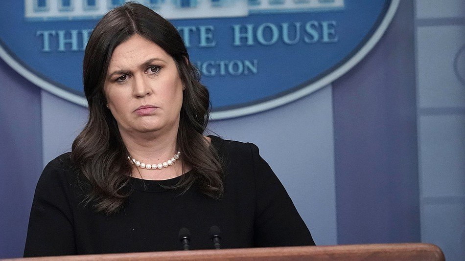 White House press secretary says asked to leave restaurant for working for Trump