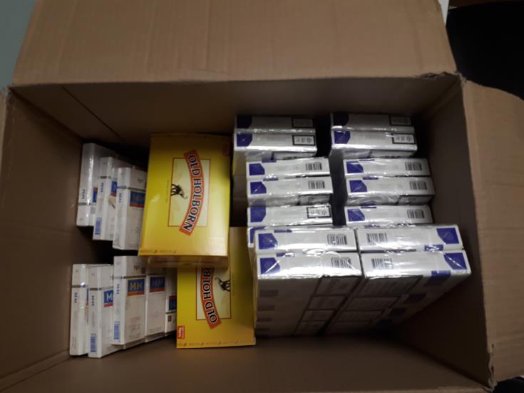 Customs seized 49 kg of tobacco