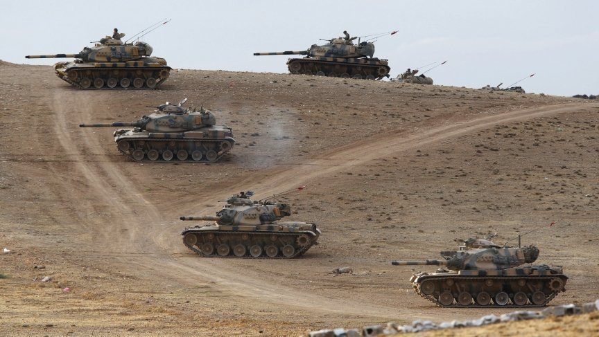 Turkish military enters Syria to begin joint U.S. 'safe zone' patrol