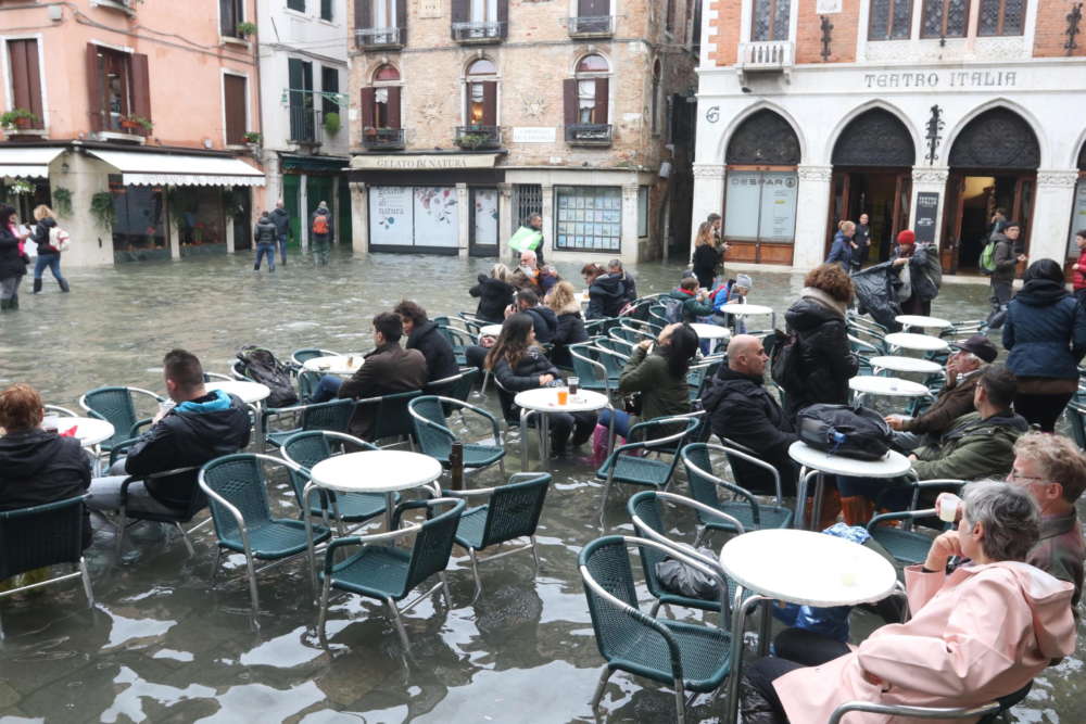 Venice hit by another exceptional high tide; worst week in 150 years