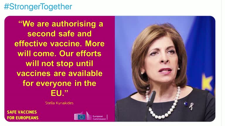 Η ΕΕ εγκρίνει τη χρήση του εμβολίου Moderna COVID