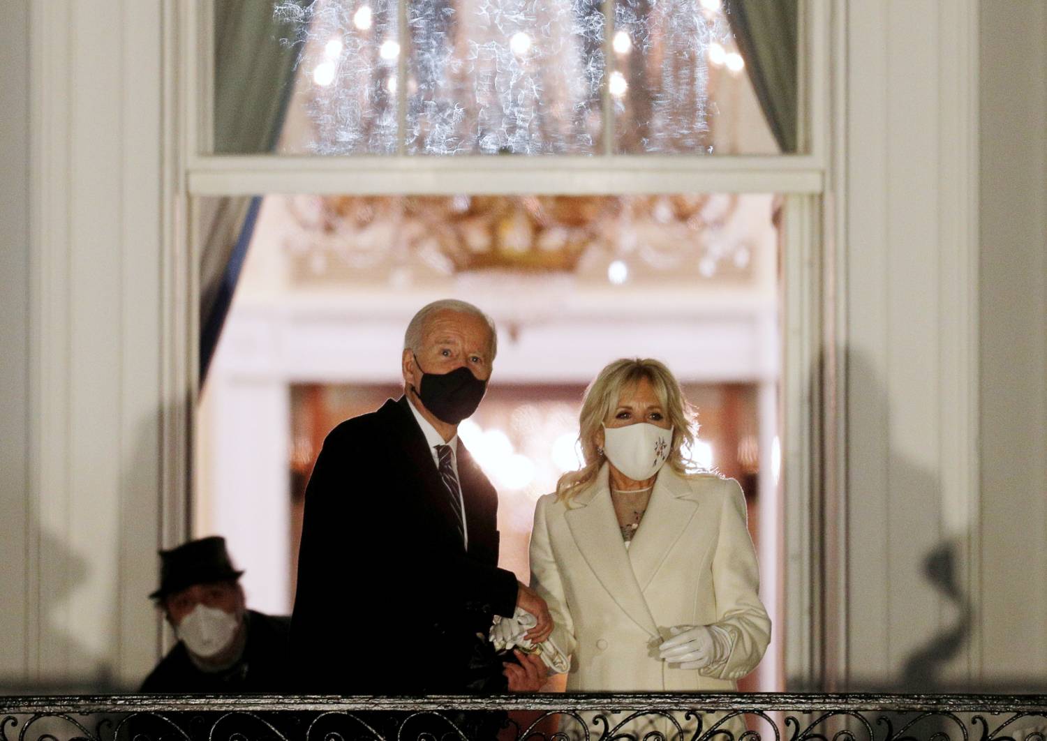 Ο Πρόεδρος των ΗΠΑ Μπάιντεν φτάνει με ασφάλεια στον Λευκό Οίκο