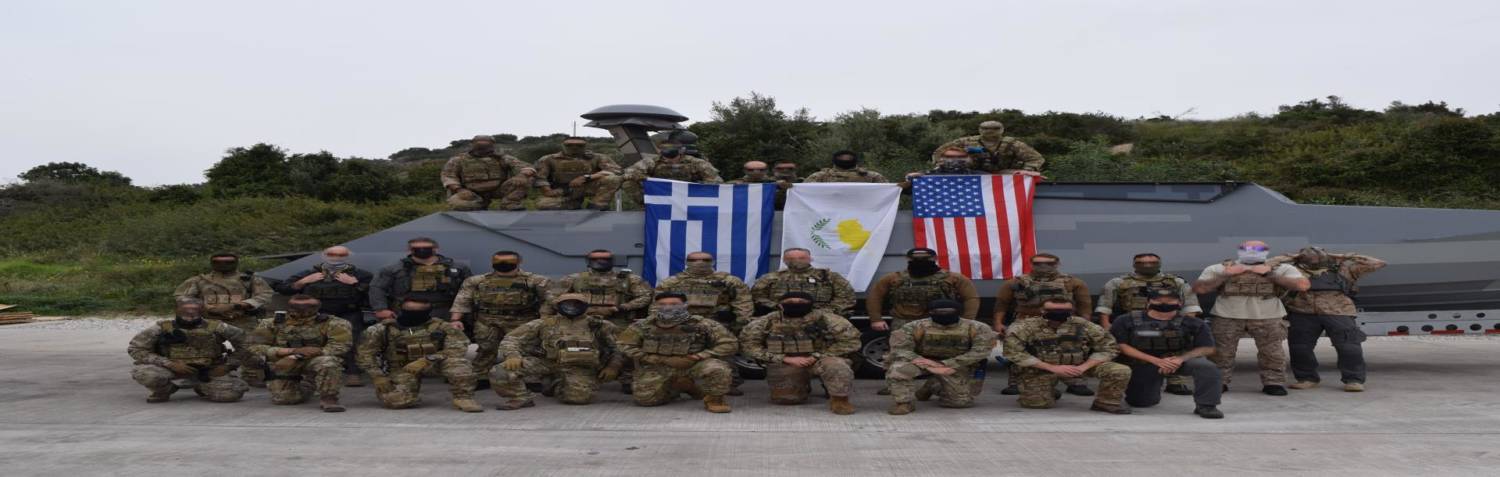 Η Κύπρος, η Ελλάδα, οι ΗΠΑ διεξάγουν ειδικές επιχειρήσεις δυνάμεις θαλάσσιας άσκησης στην Κρήτη