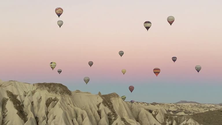 Timelapse Video Shows Hot Air Balloons Filling Sky Over Cappadocia