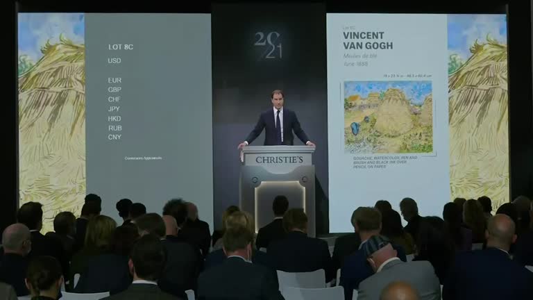 Van Gogh Watercolor Landscape Auctioned For A Record $35.9 Million