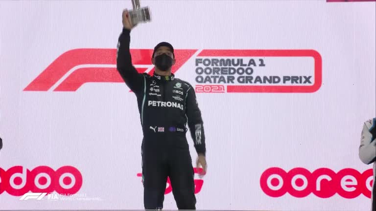 Hamilton Wins In Qatar With Verstappen Second
