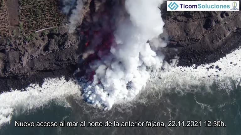 Coastal Towns Locked Down In La Palma As Lava Crashes Into Ocean