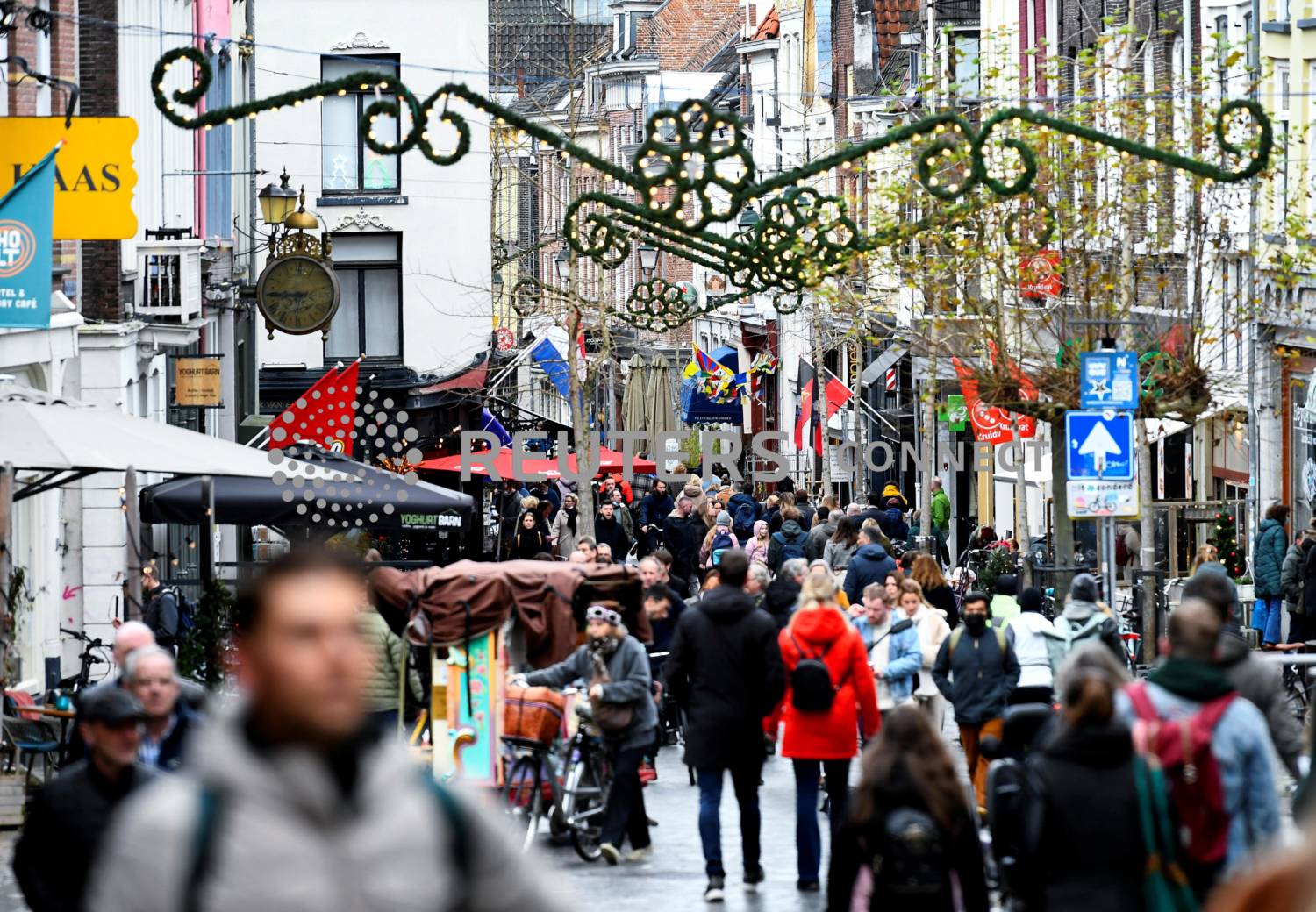 People Do Their Christmas Shopping Before The Netherlands Go Into 