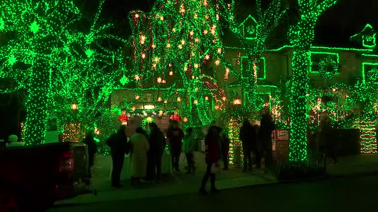 Feeling A 'new Hope,' Visitors Flock To Ny's Dyker Heights Christmas House Lights Show