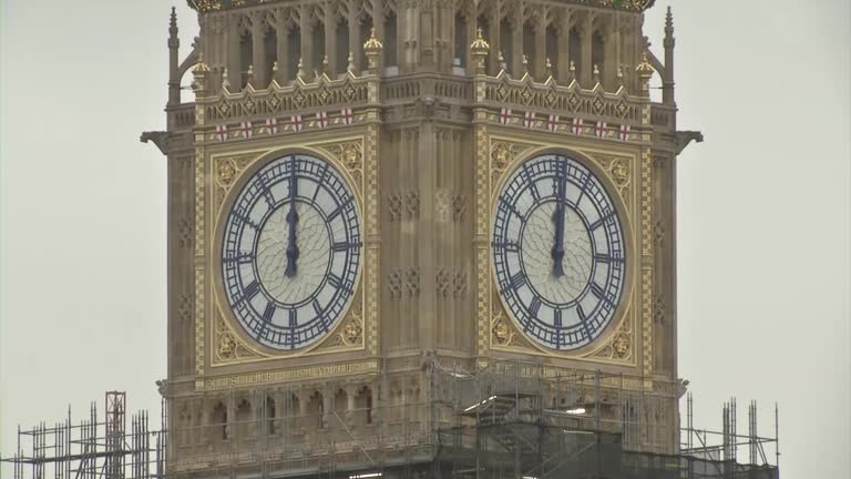 Big Ben Bongs Tested Ahead Of Nye Celebrations In London