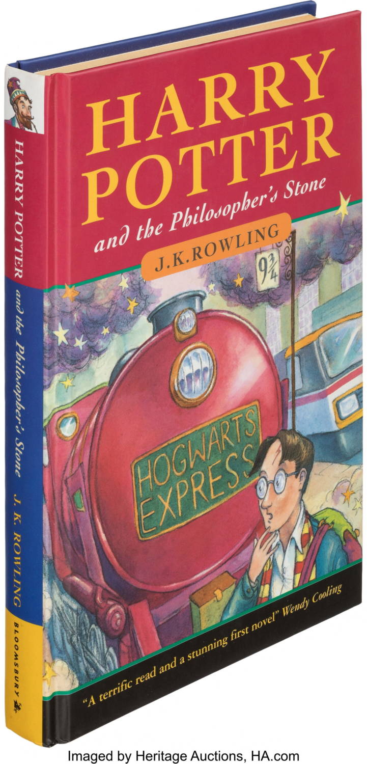 A First Edition Copy Of J.k. Rowling's 