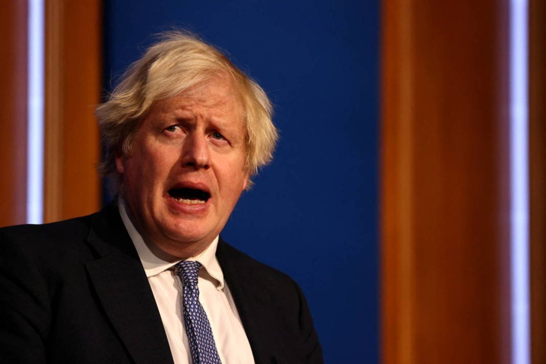 File Photo: British Prime Minister Boris Johnson Holds A News Conference, In London