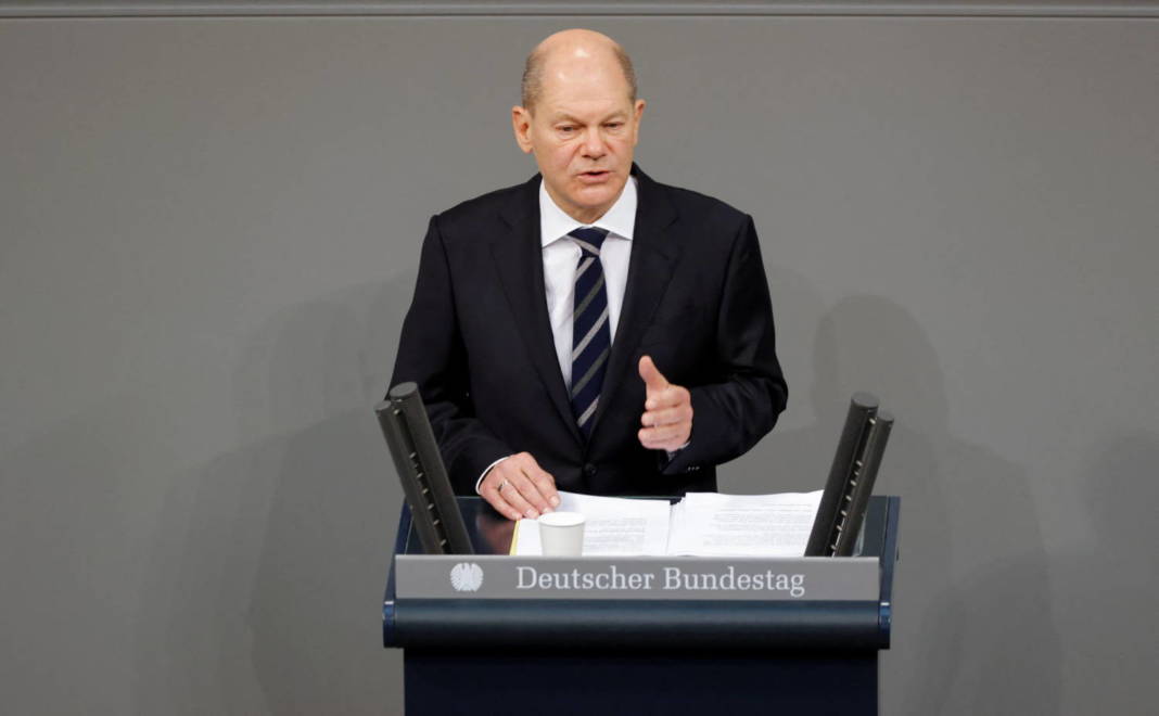 German Chancellor Scholz Gives Government Declaration In The Bundestag, Berlin