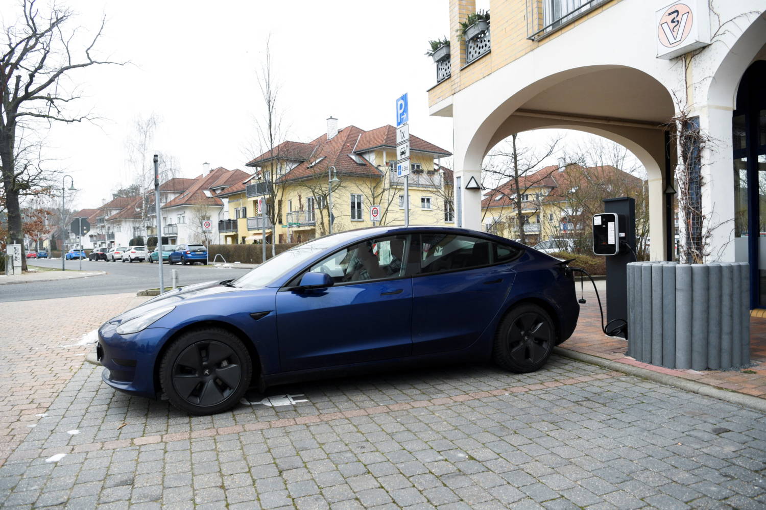 Tesla's Electric Car Factory In Gruenheide