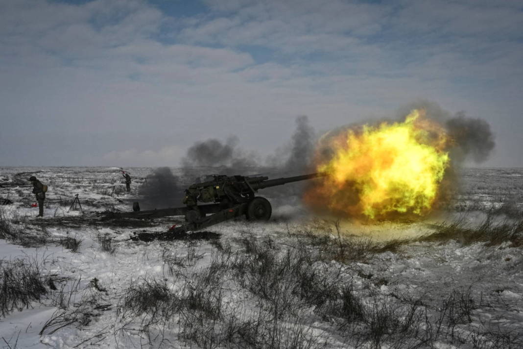 Russian Service Members Hold Drills In The Rostov Region