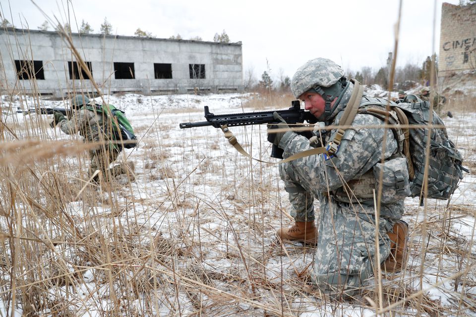 Ukraine Reservists Get Ready