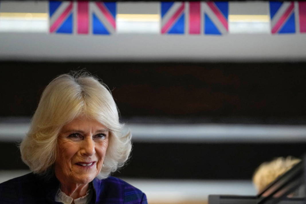 Britain's Camilla, Duchess Of Cornwall Visits The Thames Valley Partnership Charity In Aston Sandford