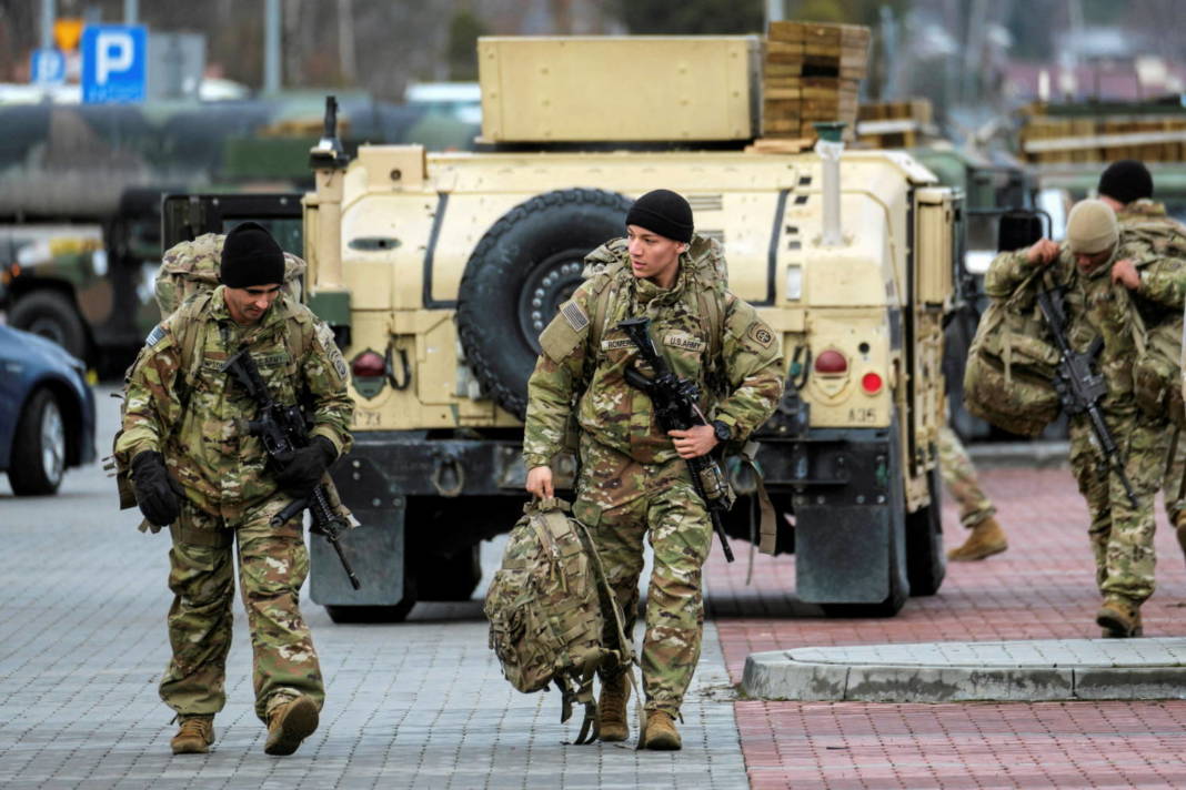 File Photo: U.s. Troops Arrive In Poland To Reinforce Eastern Europe Allies