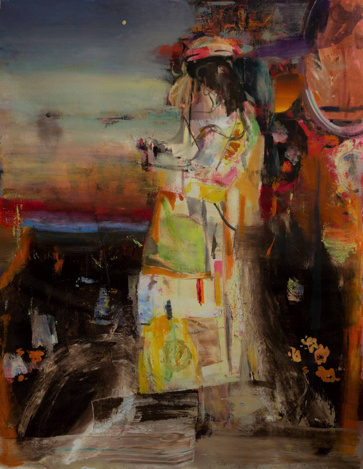Botond Gagyi, Conquistador, Oil On Canvas, 2020, 155 X 125 Cm