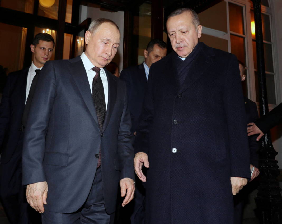 File Photo: Russian President Putin Meets With Turkish President Erdogan In Moscow