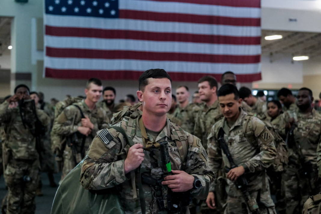 Soldiers From The U.s. Army’s 1st Armored Brigade Combat Team Deploy To Europe