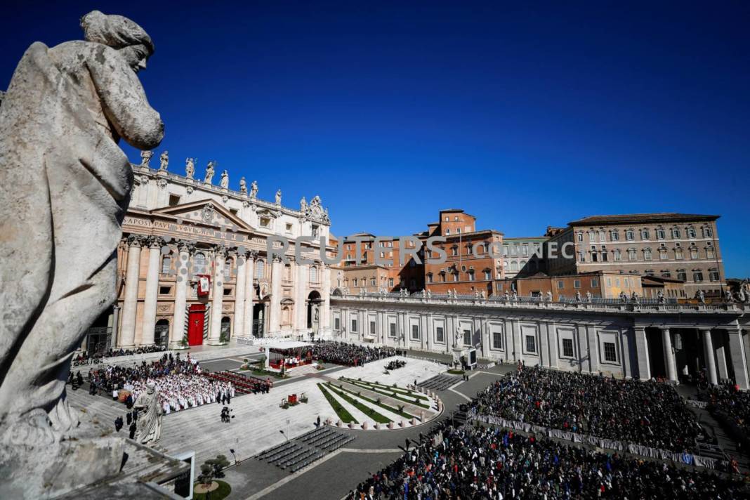 Pope Francis Leads Palm Sunday Services At The Vatican