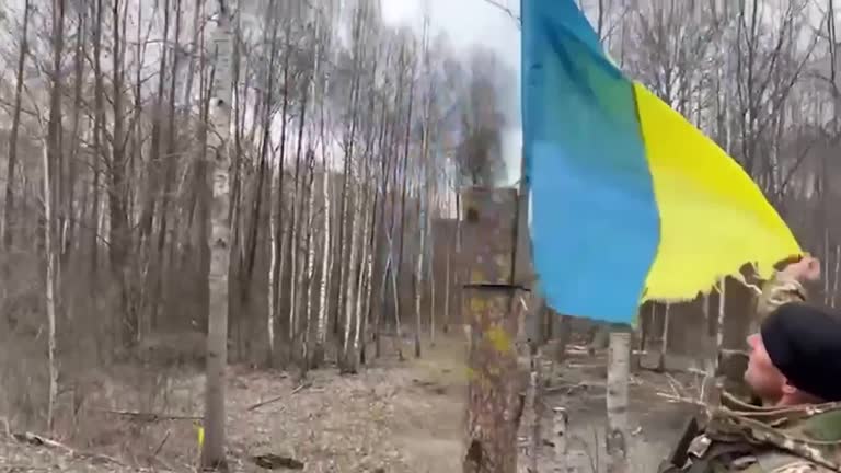 Ukrainians Reclaim Territory Close To Border With Belarus