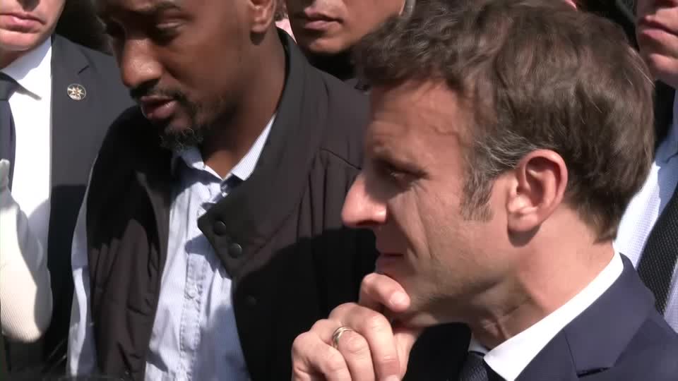 Macron Ready For 'responsibility' To Address Poverty, Jobs After Re Election