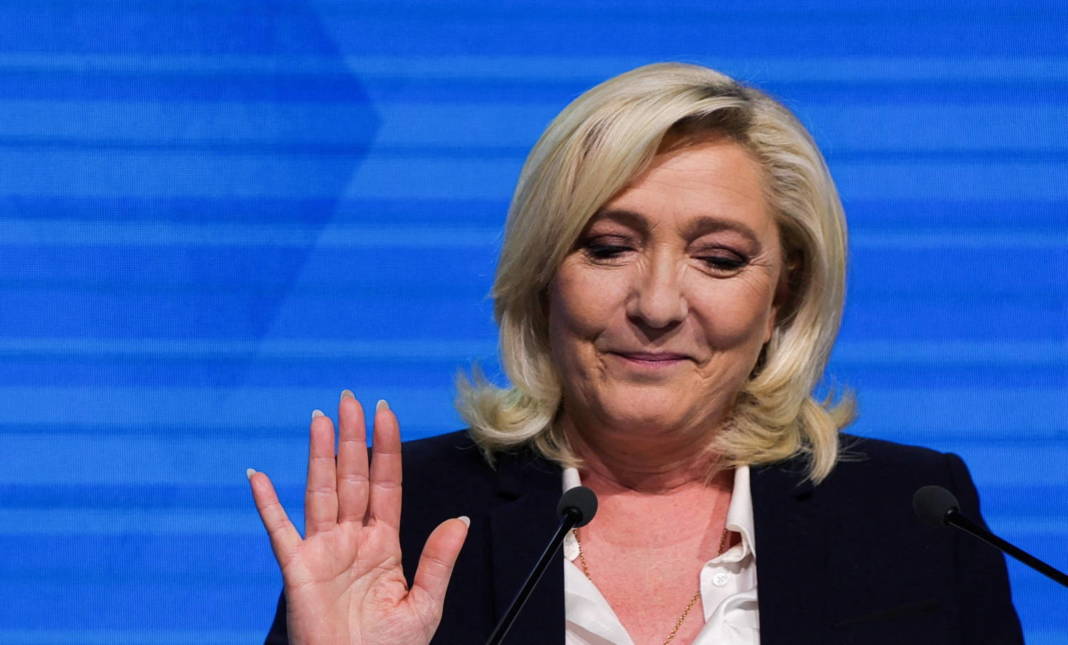 File Photo: Marine Le Pen, Leader Of French Far Right National Rally (rassemblement National) Party And Candidate For The 2022 French Presidential Election