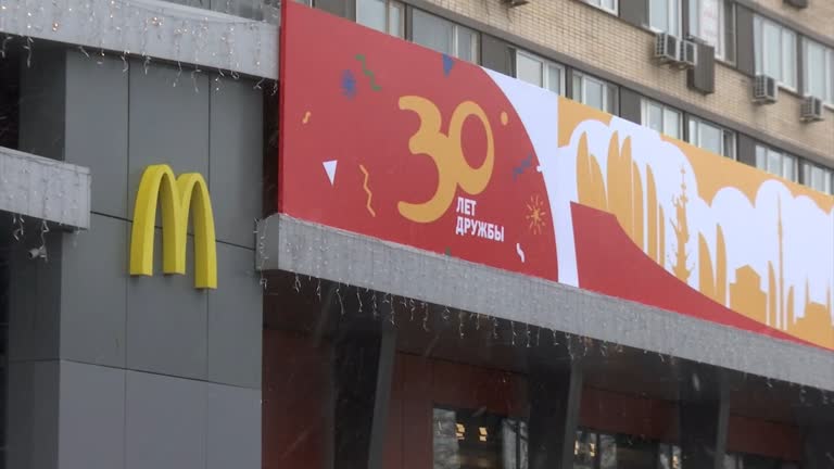 Mcdonald's To Exit Russia After More Than Three Decades