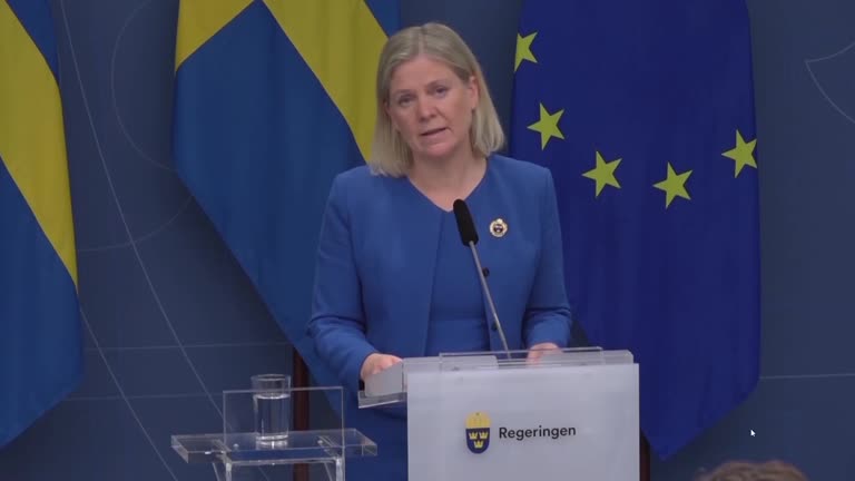 Swedish Government Takes Formal Decision To Apply For Nato Membership