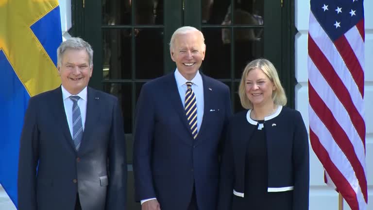 Leaders Of Finland, Sweden Meet With Biden On Nato Expansion