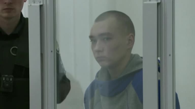 Russian Soldier Jailed For Life For War Crimes