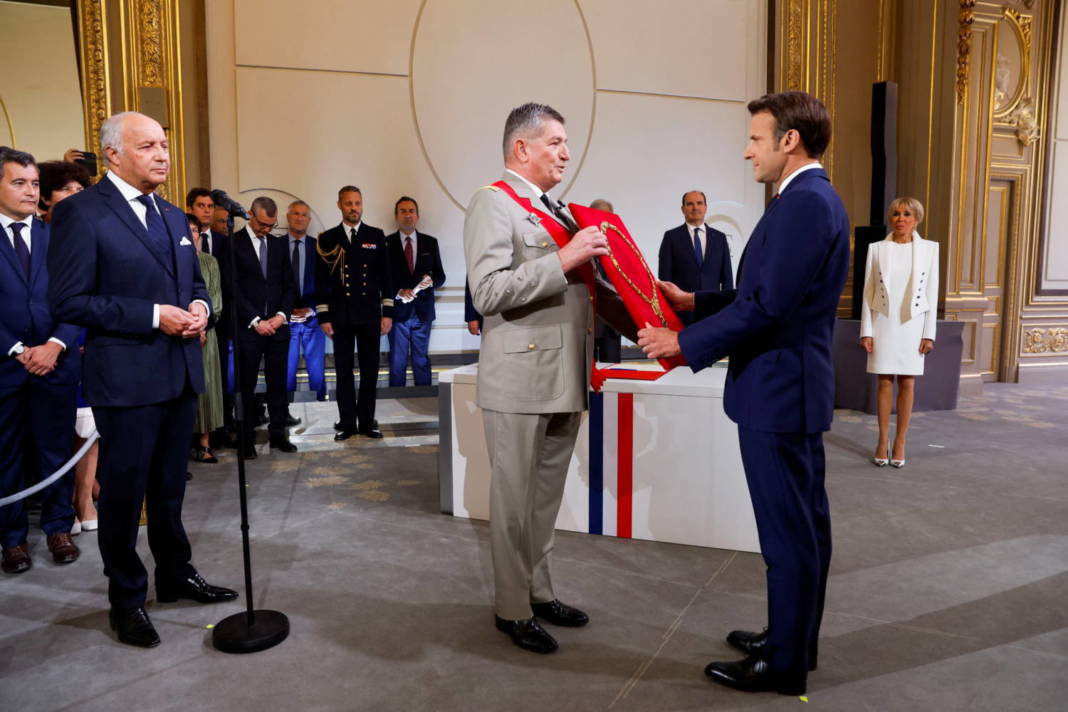 French President Macron's Swearing In Ceremony At The Elysee Palace In Paris