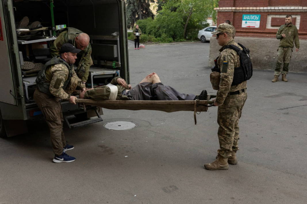 The Wider Image: Inside A Ukraine Hospital Where Medics Work As Rockets Fall