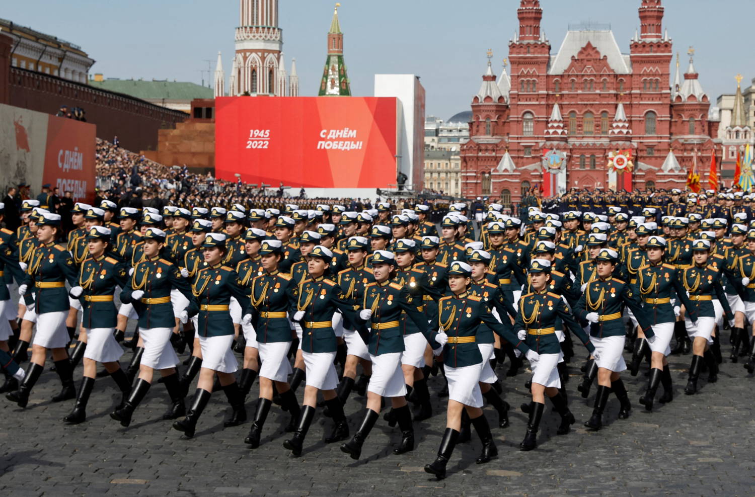 File Photo: File Photo: Rehearsal For Victory Day Parade In Moscow