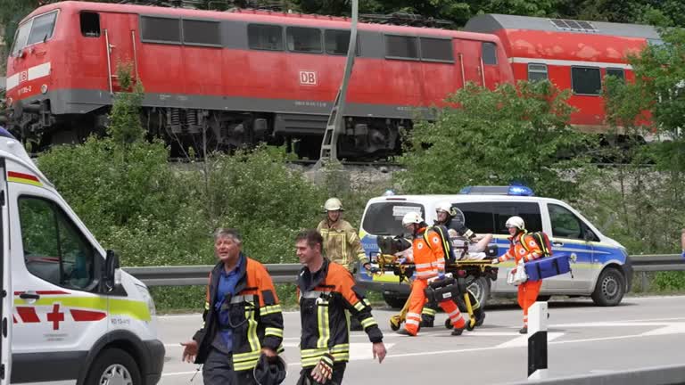 At Least Three Dead And Several Injured In Train Crash In Southern Germany