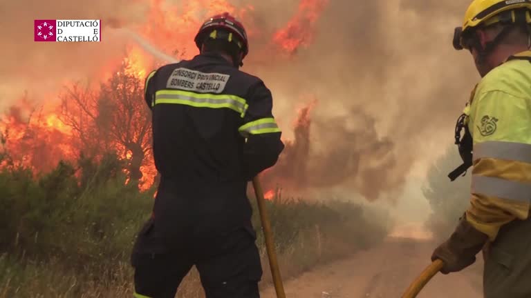 Spain Battles Wildfires As Country Sizzles In Heatwave