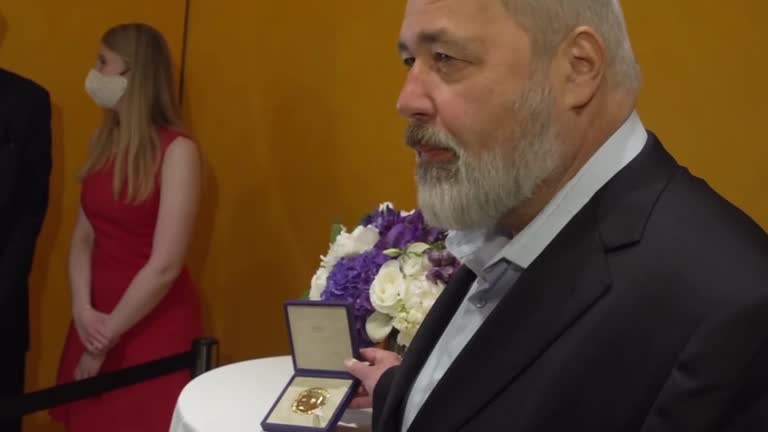 Russian Nobel Peace Laureate Muratov Sells Medal For $104 Mln To Aid Ukraine Children