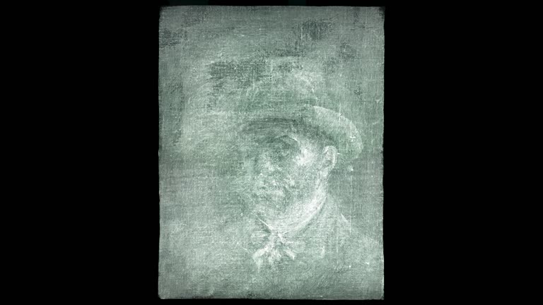 Hidden Van Gogh Self Portrait Found Behind Painting In Scotland