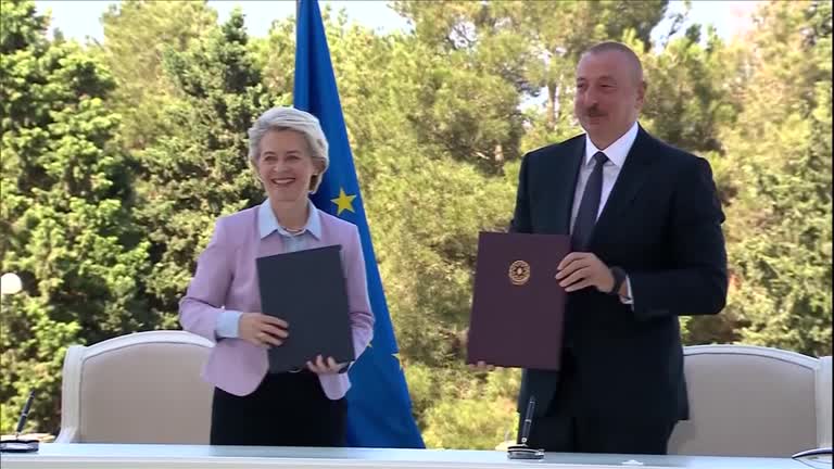 Eu Signs Deal With Azerbaijan To Double Gas Imports By 2027