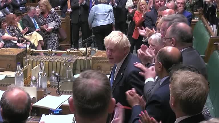 'hasta La Vista, Baby' Uk's Boris Johnson Bows Out To Lawmakers' Applause