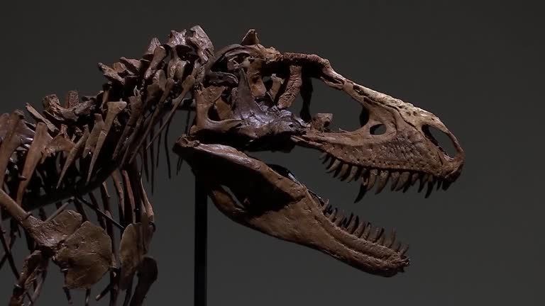 Gorgosaurus Skeleton Sells For $6.1 Mln, One Of The Most Valuable Dinosaurs Sold At Auction