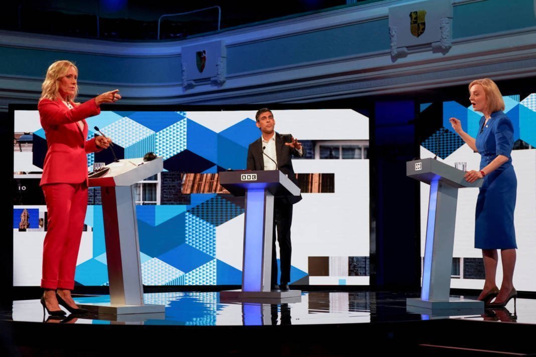 Britain's Conservative Party Leadership Debate In Stoke On Trent