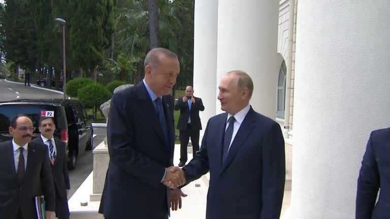 Russia's Putin Meets Turkey's Erdogan In Sochi